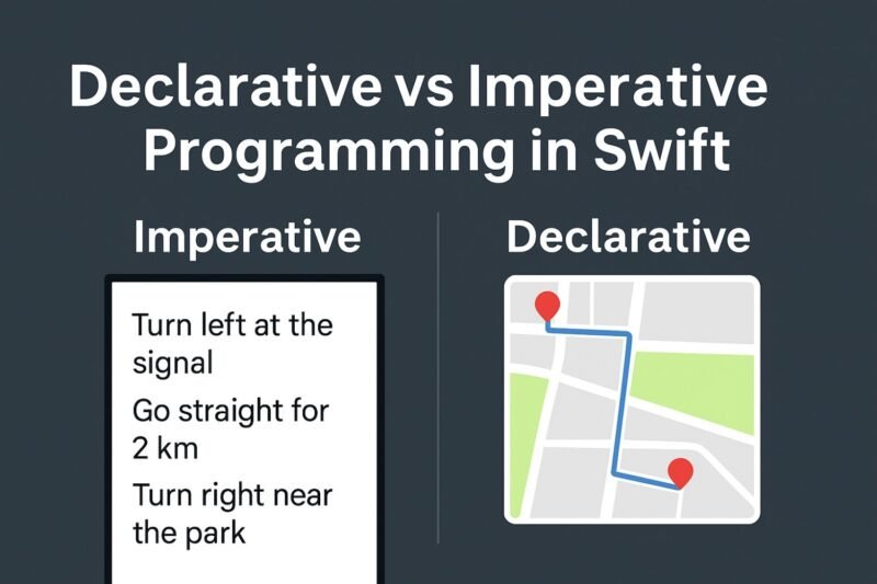 Declarative vs Imperative programming